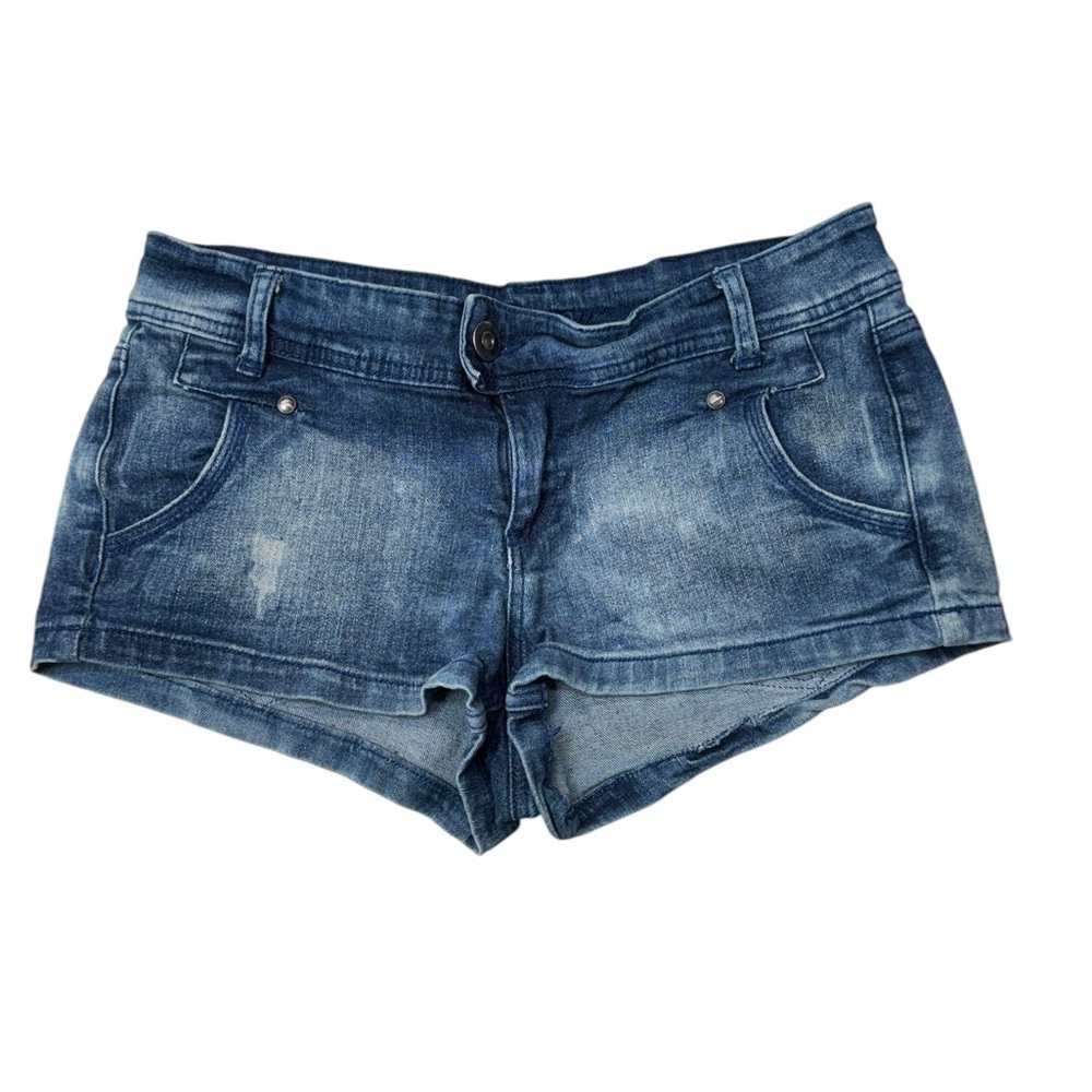 Jou Jou . Blue Jean Shorts Casual Summer Wear